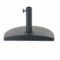 Charles Bentley Concrete Parasol Half Base For Half Canopy Umbrella - Dark Grey -CHARLES BENTLEY Shop 13645421 2