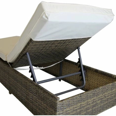 Charles Bentley Garden Waterproof Reclining Rattan Sun Lounger Natural Charles Bentley Garden Waterproof Reclining Rattan Sun Lounger Natural -CHARLES BENTLEY Shop 13645465 4