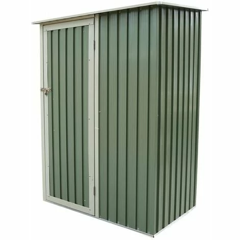 Charles Bentley 4.7ft x 3ft Metal Storage Shed Chest Small Green Roof Door Apex Charles Bentley 4.7ft X 3ft Metal Storage Shed Chest Small Green Roof Door Apex -CHARLES BENTLEY Shop 1424952 1