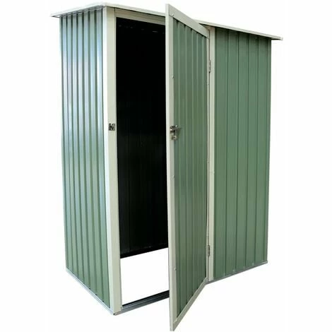 Charles Bentley 4.7ft x 3ft Metal Storage Shed Chest Small Green Roof Door Apex Charles Bentley 4.7ft X 3ft Metal Storage Shed Chest Small Green Roof Door Apex -CHARLES BENTLEY Shop 1424952 3