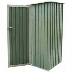 Charles Bentley 4.7ft X 3ft Metal Storage Shed Chest Small Green Roof Door Apex 5 Charles Bentley 4.7ft X 3ft Metal Storage Shed Chest Small Green Roof Door Apex -CHARLES BENTLEY Shop 1424952 4