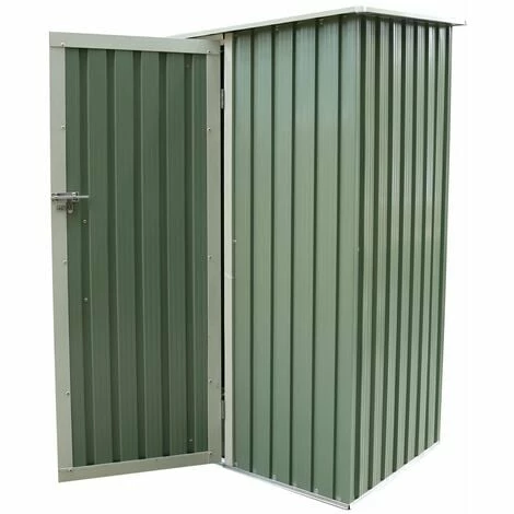Charles Bentley 4.7ft x 3ft Metal Storage Shed Chest Small Green Roof Door Apex Charles Bentley 4.7ft X 3ft Metal Storage Shed Chest Small Green Roof Door Apex -CHARLES BENTLEY Shop 1424952 4