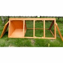 Charles Bentley FSC Frame Wooden Outdoor Portable Pet Hutch Guinea Ferret Run -CHARLES BENTLEY Shop 1513994 3