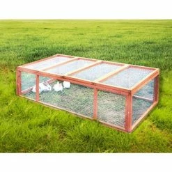 Charles Bentley FSC Outdoor Pet Guineas Pig Run Play Pen Enclosure Galvanised -CHARLES BENTLEY Shop 1513998 4