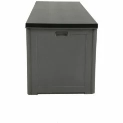 Charles Bentley 390L Large Outdoor Garden Plastic Storage Box, Grey/Black -CHARLES BENTLEY Shop 15578175 3