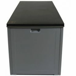 Charles Bentley 490L Large Outdoor Garden Plastic Storage Box, Grey/Black 4 Charles Bentley 490L Large Outdoor Garden Plastic Storage Box, Grey/Black -CHARLES BENTLEY Shop 15578176 3