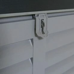 Charles Bentley 490L Large Outdoor Garden Plastic Storage Box, Grey/Black 6 Charles Bentley 490L Large Outdoor Garden Plastic Storage Box, Grey/Black -CHARLES BENTLEY Shop 15578176 5