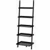 Charles Bentley Tall Wooden 5 Rung Ladder Storage Shelving Unit Display Shelf -CHARLES BENTLEY Shop 15857877 1