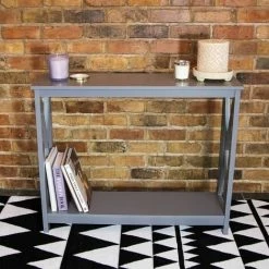 Charles Bentley Tetbury Country Style Wooden Hallway Side Console Table Grey 5 Charles Bentley Tetbury Country Style Wooden Hallway Side Console Table Grey -CHARLES BENTLEY Shop 15876826 4