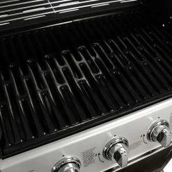 Charles Bentley 5 Burner Premium Gas BBQ (4 X Burner + 1 Side Burner) - Black -CHARLES BENTLEY Shop 1599744 3