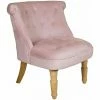 Charles Bentley Toulouse Velvet Occasional Chair With Solid Wood Frame Pink -CHARLES BENTLEY Shop 16783839 1