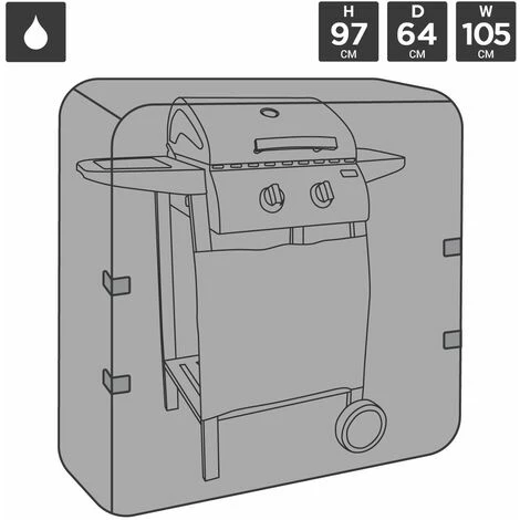 CHARLES BENTLEY Charles Universal Gas Charcoal Premium BBQ Cover Polyester Canvas Small 2 Burner CHARLES BENTLEY Charles Universal Gas Charcoal Premium BBQ Cover Polyester Canvas Small 2 Burner -CHARLES BENTLEY Shop 1693339 1