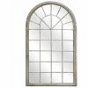 Charles Bentley Arch Outdoor Wall Decorative Mirror - Natural