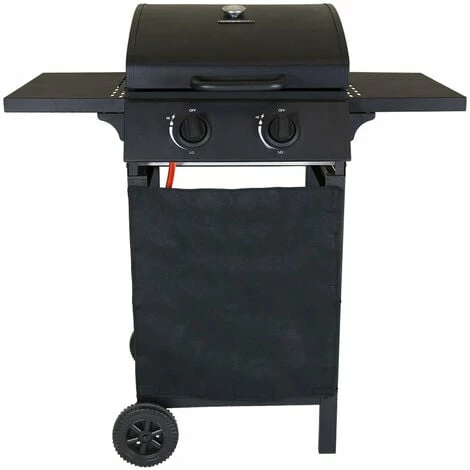 Charles Bentley Deluxe Auto Ignition 2 Burner Gas BBQ Grill Steel Barbecue Black Charles Bentley Deluxe Auto Ignition 2 Burner Gas BBQ Grill Steel Barbecue Black -CHARLES BENTLEY Shop 1693406 2