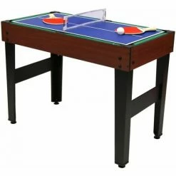 Charles Bentley 4-In-1 Sports Table Pool, Football, Push Hockey & Table Tennis -CHARLES BENTLEY Shop 1693440 4