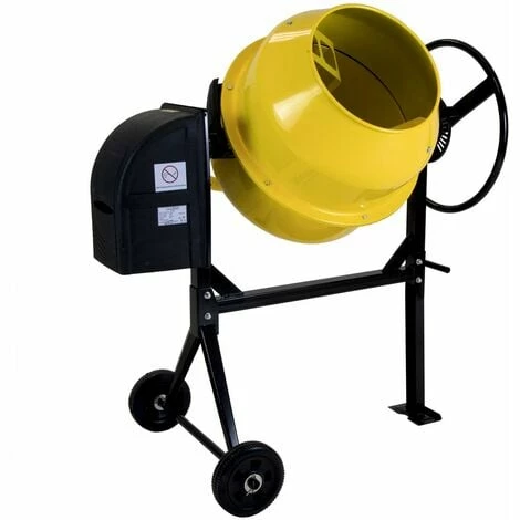 Charles Bentley 130L 230V 550W Portable Cement Concrete Mixer with Wheels Charles Bentley 130L 230V 550W Portable Cement Concrete Mixer With Wheels -CHARLES BENTLEY Shop 1729163 1