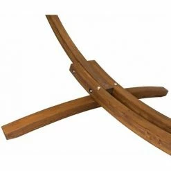 Charles Bentley 3M Garden Hammock With Wooden Arc Stand One Person – Cream 5 Charles Bentley 3M Garden Hammock With Wooden Arc Stand One Person – Cream -CHARLES BENTLEY Shop 1736948 4