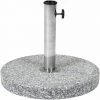 Charles Bentley 15Kg Round Granite Parasol Base Stone Umbrella Stand 2 Charles Bentley 15Kg Round Granite Parasol Base Stone Umbrella Stand -CHARLES BENTLEY Shop 1776483 1