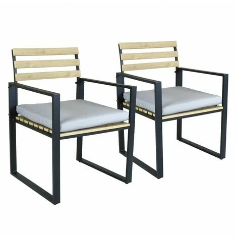 Charles Bentley Industrial Polywood and Extrusion Aluminium Pair of Chairs Charles Bentley Industrial Polywood And Extrusion Aluminium Pair Of Chairs -CHARLES BENTLEY Shop 18123002 1