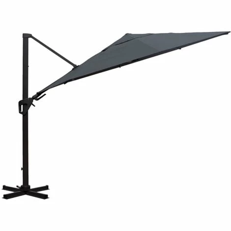 Charles Bentley 3.5m Premium Quality Cantilever Umbrella Parasol Grey Charles Bentley 3.5m Premium Quality Cantilever Umbrella Parasol Grey -CHARLES BENTLEY Shop 18265310 2