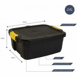 Charles Bentley Strata Heavy Duty Bundle - Set Of 4 - Box 175L, 145L, 24L, Caddy 3 Charles Bentley Strata Heavy Duty Bundle - Set Of 4 - Box 175L, 145L, 24L, Caddy -CHARLES BENTLEY Shop 18373411 3