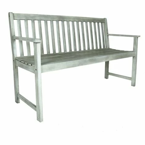 Charles Bentley FSC Acacia White Washed Wooden Garden Patio Outdoor Bench Charles Bentley FSC Acacia White Washed Wooden Garden Patio Outdoor Bench -CHARLES BENTLEY Shop 18385268 1