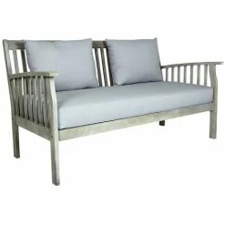 Charles Bentley FSC Acacia White Washed 4 Piece Garden Outdoor Lounge Set -CHARLES BENTLEY Shop 18423505 4