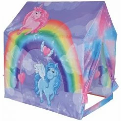 Charles Bentley Unicorn/Rainbow/Magic Play Tent/Wendy House/Playhouse/Den