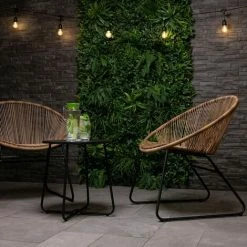 Charles Bentley Zanzibar Tea For Two Bistro Set Natural Cafe 2 Chairs And Table -CHARLES BENTLEY Shop 19091882 5