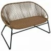 Charles Bentley Zanzibar 2 Seater Outdoor Garden Patio Bench Natural -CHARLES BENTLEY Shop 19223522 1