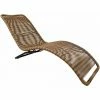 Charles Bentley Zanzibar Sun Lounger Bed Natural Sunbed Seat Garden Rattan -CHARLES BENTLEY Shop 19276616 1
