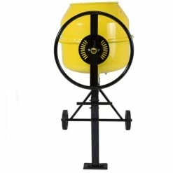 Charles Bentley 140L 230V 550W Portable Cement Concrete Mixer With Wheels -CHARLES BENTLEY Shop 1952534 3