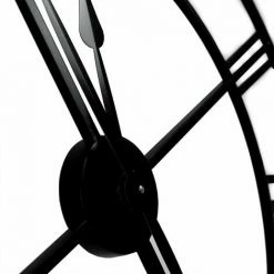 Charles Bentley Round Skeleton Clock With Roman Numerals Matte Black 80cm 4 Charles Bentley Round Skeleton Clock With Roman Numerals Matte Black 80cm -CHARLES BENTLEY Shop 20038434 3