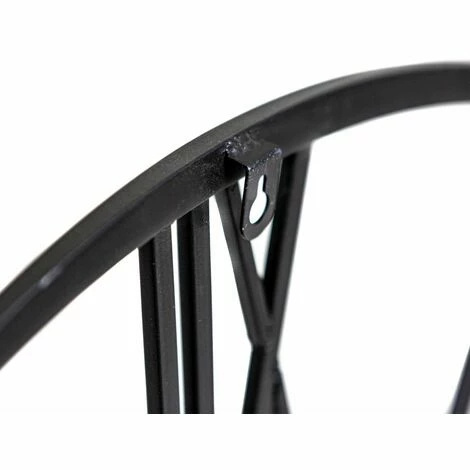 Charles Bentley Round Skeleton Clock with Roman Numerals Matte Black 80cm Charles Bentley Round Skeleton Clock With Roman Numerals Matte Black 80cm -CHARLES BENTLEY Shop 20038434 4