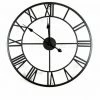 Charles Bentley Round Skeleton Clock With Roman Numerals Matte Black 60cm 2 Charles Bentley Round Skeleton Clock With Roman Numerals Matte Black 60cm -CHARLES BENTLEY Shop 20098097 1