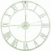 Charles Bentley Round Skeleton Clock With Roman Numerals Antique Cream 60cm 1 Charles Bentley Round Skeleton Clock With Roman Numerals Antique Cream 60cm -CHARLES BENTLEY Shop 20098098 1