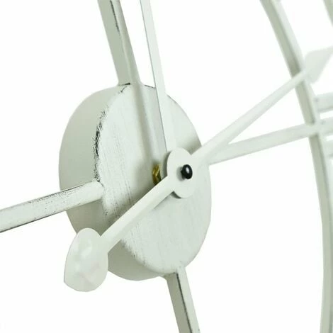 Charles Bentley Round Skeleton Clock with Roman Numerals Antique Cream 80cm Charles Bentley Round Skeleton Clock With Roman Numerals Antique Cream 80cm -CHARLES BENTLEY Shop 20098099 2