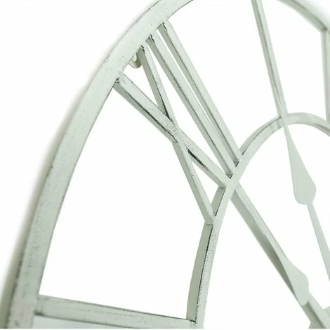 Charles Bentley Round Skeleton Clock with Roman Numerals Antique Cream 80cm Charles Bentley Round Skeleton Clock With Roman Numerals Antique Cream 80cm -CHARLES BENTLEY Shop 20098099 3