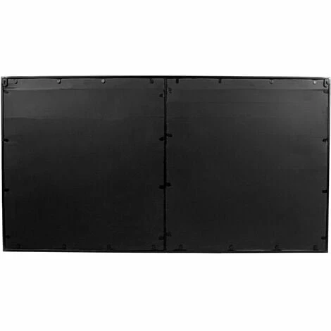 Charles Bentley XL Industrial Wrought Iron Rectangular Mirror Black 140x75cm Charles Bentley XL Industrial Wrought Iron Rectangular Mirror Black 140x75cm -CHARLES BENTLEY Shop 20098101 2