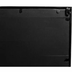 Charles Bentley XL Industrial Wrought Iron Rectangular Mirror Black 140x75cm 4 Charles Bentley XL Industrial Wrought Iron Rectangular Mirror Black 140x75cm -CHARLES BENTLEY Shop 20098101 3