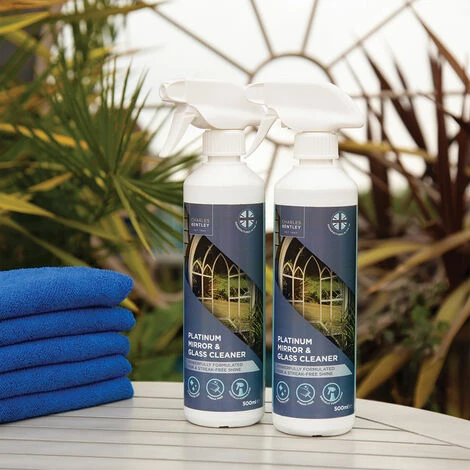 Charles Bentley Duo Set of Glass and Mirror Cleaners with Microfiber Cloths Charles Bentley Duo Set Of Glass And Mirror Cleaners With Microfiber Cloths -CHARLES BENTLEY Shop 20363368 2