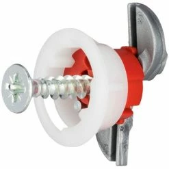 CHARLES BENTLEY Gripit 18mm Plasterboard Fixing - 100 Pack (Red) Stud Wall Anchor Max Load 74kg 5 CHARLES BENTLEY Gripit 18mm Plasterboard Fixing - 100 Pack (Red) Stud Wall Anchor Max Load 74kg -CHARLES BENTLEY Shop 23303129 4