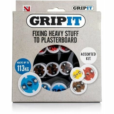 CHARLES BENTLEY Gripit Assorted Kit - Pack of 32 CHARLES BENTLEY Gripit Assorted Kit - Pack Of 32 -CHARLES BENTLEY Shop 23559331 1