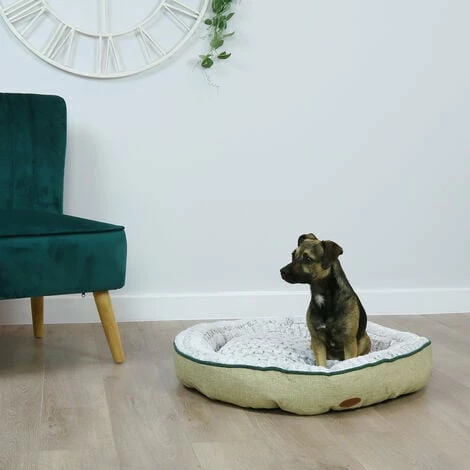 Charles Bentley Small Linen Soft Pet Bed Taupe Charles Bentley Small Linen Soft Pet Bed Taupe -CHARLES BENTLEY Shop 23682832 1