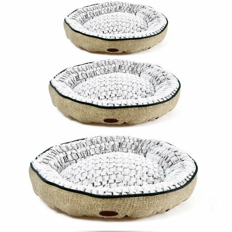 Charles Bentley Small Linen Soft Pet Bed Taupe Charles Bentley Small Linen Soft Pet Bed Taupe -CHARLES BENTLEY Shop 23682832 3