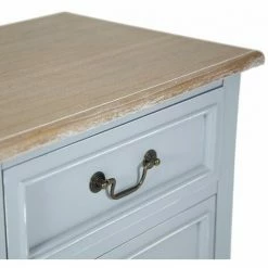 Charles Bentley Grey Loxley Vintage Solid Wood Chest Of Drawers 5 Drawer Tallboy -CHARLES BENTLEY Shop 2440995 4