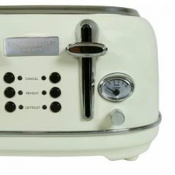 Charles Bentley 1.7L Kettle & 4 Slice Toaster Set Cream & Chrome Fast Boil -CHARLES BENTLEY Shop 24729434 3