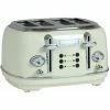 Charles Bentley 4 Slice Stainless Steel Toaster W Tray Cream & Chrome -CHARLES BENTLEY Shop 24870038 1