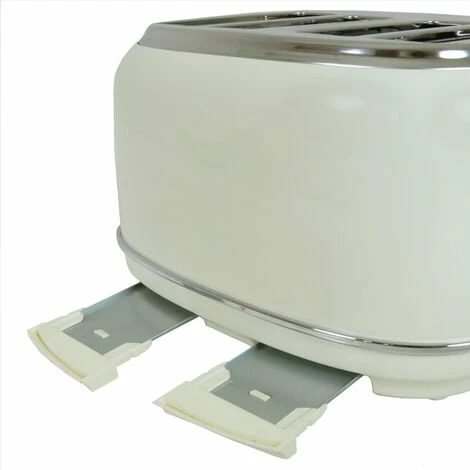 Charles Bentley 4 Slice Stainless Steel Toaster w Tray Cream & Chrome Charles Bentley 4 Slice Stainless Steel Toaster W Tray Cream & Chrome -CHARLES BENTLEY Shop 24870038 3