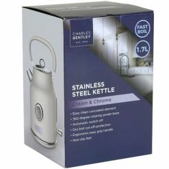 Charles Bentley 4 Slice Stainless Steel Toaster W Tray Cream & Chrome 5 Charles Bentley 4 Slice Stainless Steel Toaster W Tray Cream & Chrome -CHARLES BENTLEY Shop 24870038 5